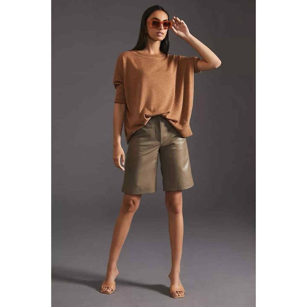 By Anthropologie Boat-Neck 100% Wool Sweater In Size M